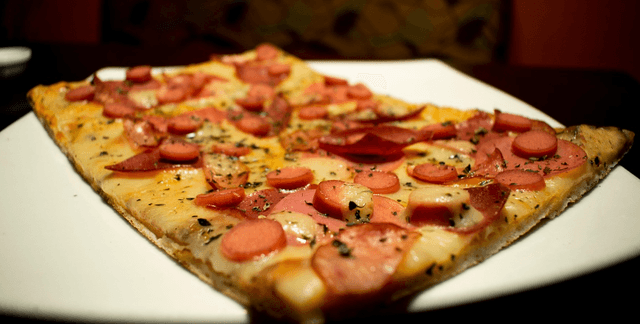 Traditional pizza making